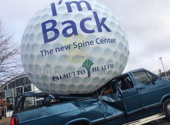 Customized PVC Inflatable Advertising Helium Balloons For Event Presentation