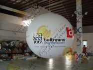 Bespoke Helium Inflatable Advertising Balloon , 0.18mm PVC Sealed Inflatable Sphere exporters