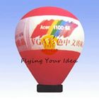 China Red 7m Inflatable Advertising Balloon With 0.4mm PVC Tarpaulin For Entertainment factory