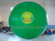 غول پیکر سبز PVD Inflatable Advertising Balloon گاز هلیوم برای رویداد سیاسی پر شده است wholesalers