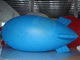 Durable Advertising Helium Zeppelin , Blue Waterproof Inflatable Blimps