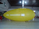 Yellow Zeppelin Helium Balloon Inflatable Waterproof For Outdoor Sports factory