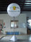 China چاپ دیجیتال بالون نورپردازی بادی دو طرف 1.5 متری برای رویداد exporter